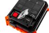 NEO TOOLS Reflektor, talpas, elemes 3xAA, COB LED 750lum, powerbank funkció, 10W 99-038