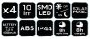 NEO TOOLS Kerti napelemes állólámpa, 0,3W, 10 lumen, 4db 99-058