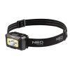 NEO TOOLS Fejlámpa, tölthető, USB, 250 lum, COB LED + mozgásérzékelővel 99-073