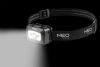 NEO TOOLS Fejlámpa, tölthető, USB, 250 lum, COB LED + mozgásérzékelővel 99-073