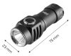 NEO TOOLS Zseblámpa, tölthető, USB C, 500 lum, SST 20 LED 99-074