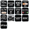 NEO TOOLS Zseblámpa, tölthető, USB C, 500 lum, SST 20 LED 99-074