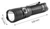 NEO TOOLS Zseblámpa, tölthető, USB C, 1500 lum, SST 40 LED 99-075