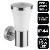NEO TOOLS Kültéri falilámpa, 13W, 120x370x175mm, rozsdamentes acél 2 év garanciával 99-079