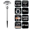 NEO TOOLS Kültéri napelemes állólámpa, SMD LED 10 lum, 120x430mm 99-084