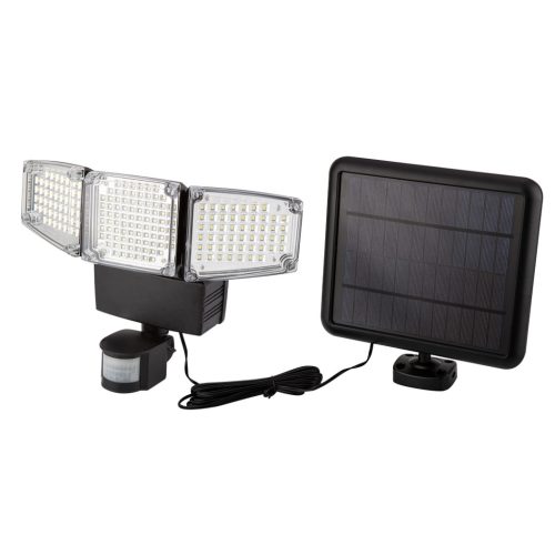 NEO TOOLS Napelemes fali reflektor 3 részes, LED, mozgásérzékelő, 1000 lum, 10W 99-089