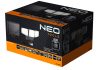 NEO TOOLS Napelemes fali reflektor 3 részes, LED, mozgásérzékelő, 1000 lum, 10W 99-089
