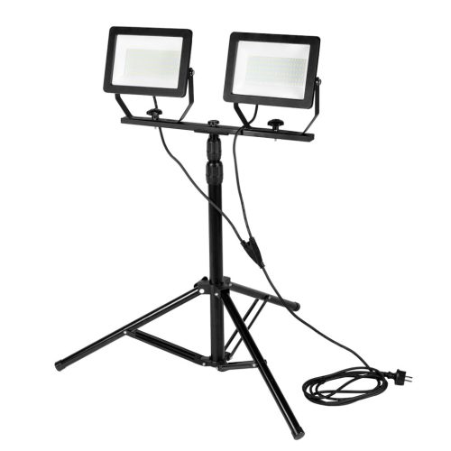 NEO TOOLS Reflektor, állványos 230V/2X100W, 17000lum, SMD led, max.1.8m 2 év garanciával 99-096
