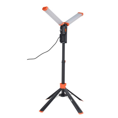 NEO TOOLS Állványos reflektor, 2x4300 lum LED fényforrás, 360fokban elforgatható 2 év garanciával 99-099