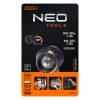 NEO TOOLS Fejlámpa 250 lum, fókuszálható, CREExPE, 3xAAA 99-201