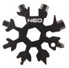 NEO TOOLS Multifunkciós szerszám hópehely 19az1-ben, 2db GD015