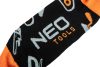 NEO TOOLS Munkazokni, 80% pamut, szerszám mintás 43-46, narancs/fekete GD018