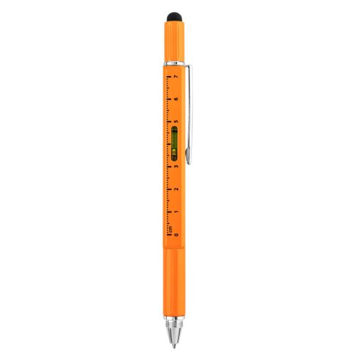 NEO TOOLS Fém golyóstoll, 5az1-ben, mérőléc, golyóstoll, vízmérték, érintőceruza, csavarhúzó GD024