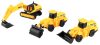 NEO TOOLS Játékszett építőipari gépekkel, kofferben GD042