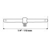 NEO TOOLS T-HAJTÓKAR 1/4" 25 év garanciával 08-256