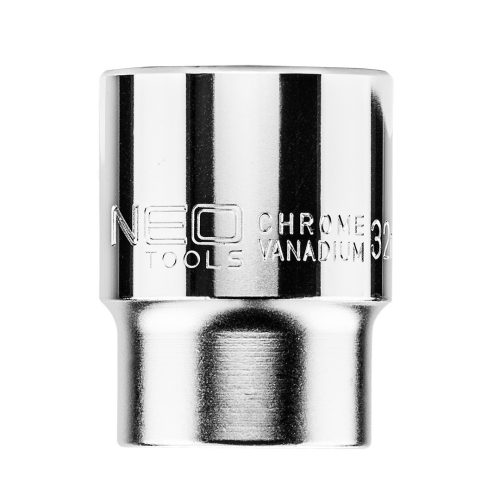 NEO TOOLS Dugókulcs 32mm, 3/4", 12 pontos 25 év garanciával 08-325