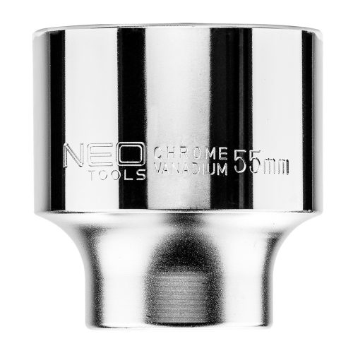 NEO TOOLS Dugókulcs 55mm, 3/4", 12 pontos 25 év garanciával 08-331