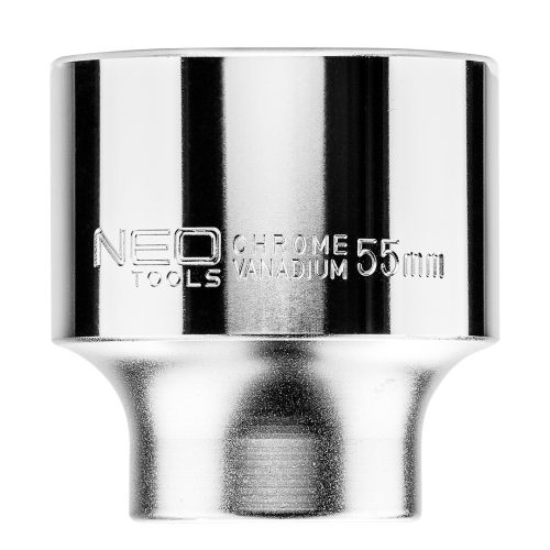 NEO TOOLS Dugókulcs 55mm, 3/4", hatlapú 25 év garanciával 08-340
