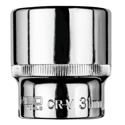 NEO TOOLS Dugókulcs 31mm, 1/2", hatlapú 25 év garanciával 08-431