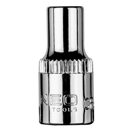 NEO TOOLS Dugókulcs 5mm, 1/4", hatlapú 25 év garanciával 08-444