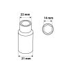 NEO TOOLS Dugókulcs 14mm, 1/2", hosszú hatlapú 25 év garanciával 08-464