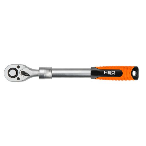 NEO TOOLS Racsnis kulcs 1/4" TELESZKÓPOS 150-200mm 25 év garanciával 08-502