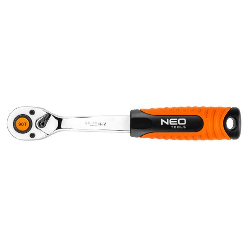 NEO TOOLS Racsnis kulcs 1/4", 90 fog 25 év garanciával 08-530