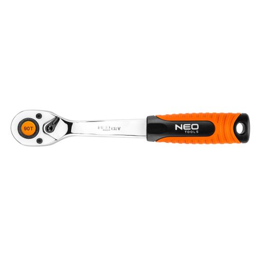 NEO TOOLS Racsnis kulcs 1/2", 90 fog 25 év garanciával 08-536