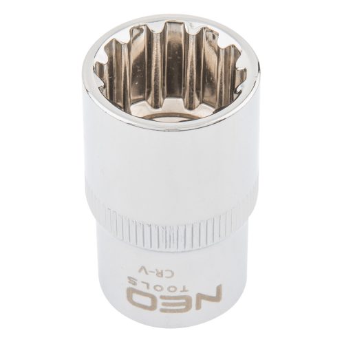 NEO TOOLS Dugókulcs 10mm, 1/2", SPLINE 25 év garanciával 08-582