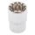 NEO TOOLS Dugókulcs 19mm, 1/2", SPLINE 25 év garanciával 08-591